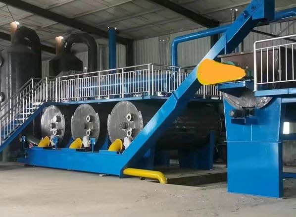 炉膛一体动物油熬练直烧锅